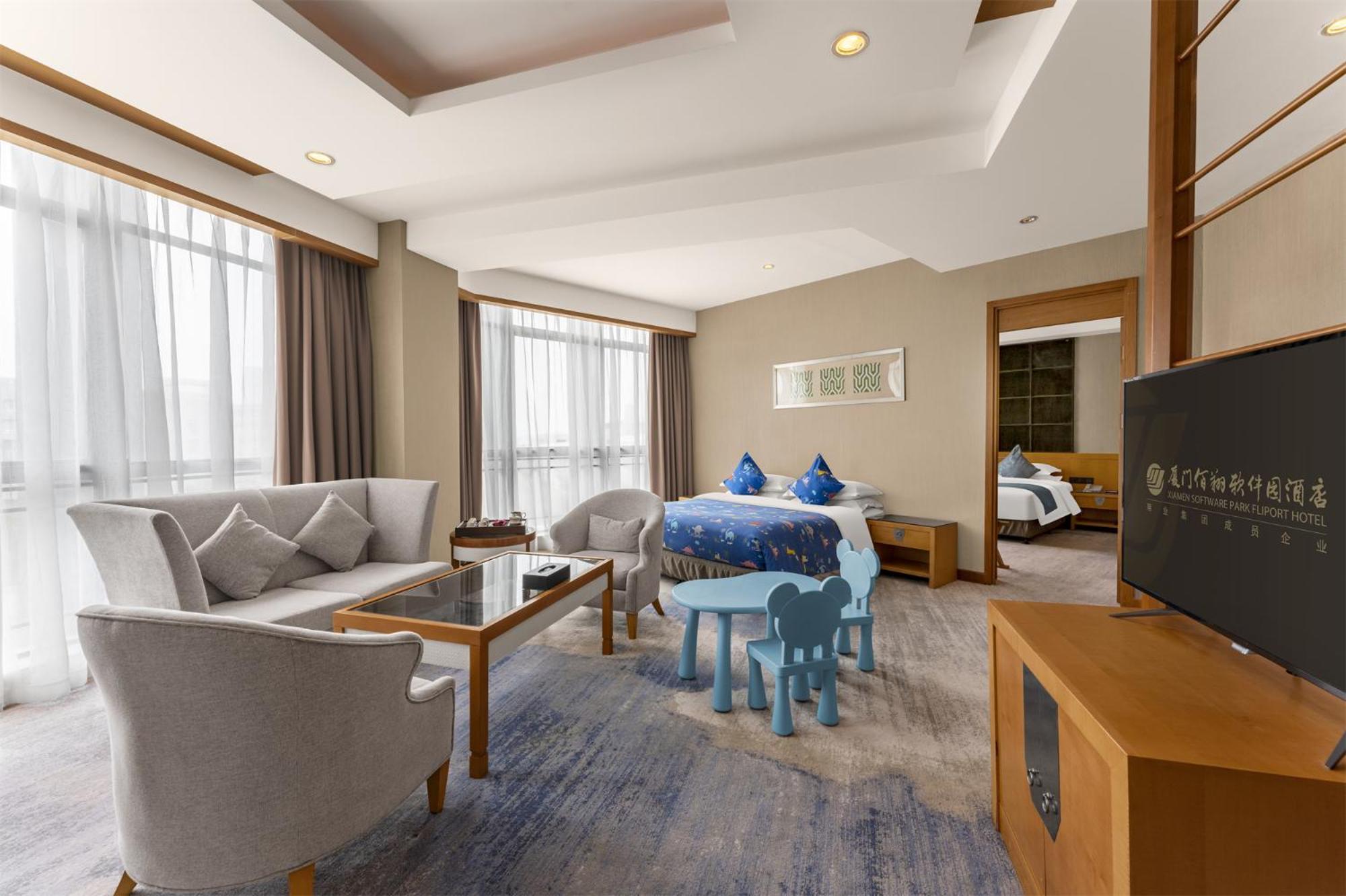Fliport Hotel Xiamen Software Park Bagian luar foto