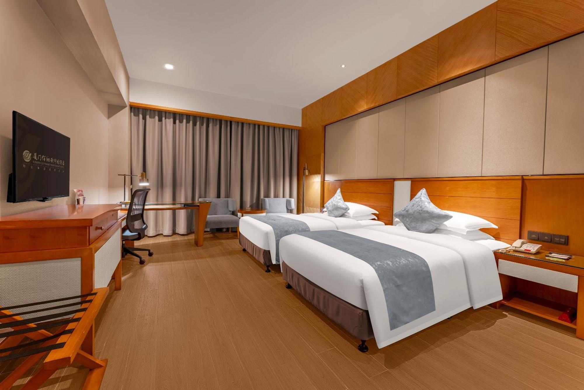 Fliport Hotel Xiamen Software Park Bagian luar foto