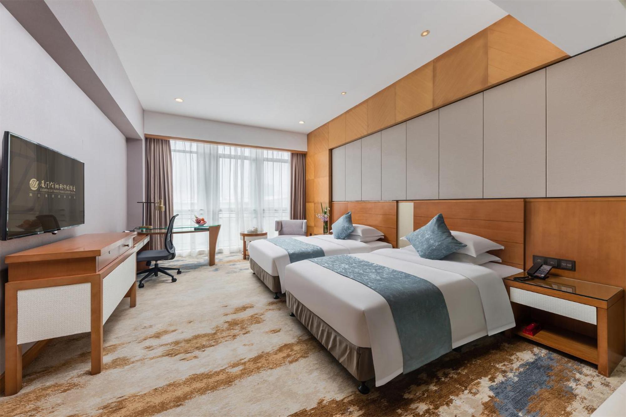 Fliport Hotel Xiamen Software Park Bagian luar foto